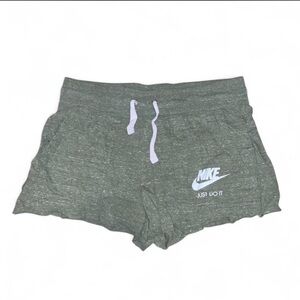 Nike Women's Green Shorty Shorts